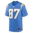 Zennovawear Men's Los Angeles Chargers Hunter Kampmoyer Powder Blue Game Player Jersey