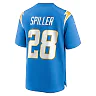 Zennovawear Men's Los Angeles Chargers Isaiah Spiller Powder Blue Game Jersey