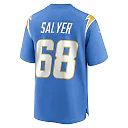 Zennovawear Men's Los Angeles Chargers Jamaree Salyer Powder Blue Game Player Jersey