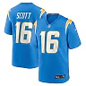 Zennovawear Men's Los Angeles Chargers JK Scott Powder Blue Game Jersey