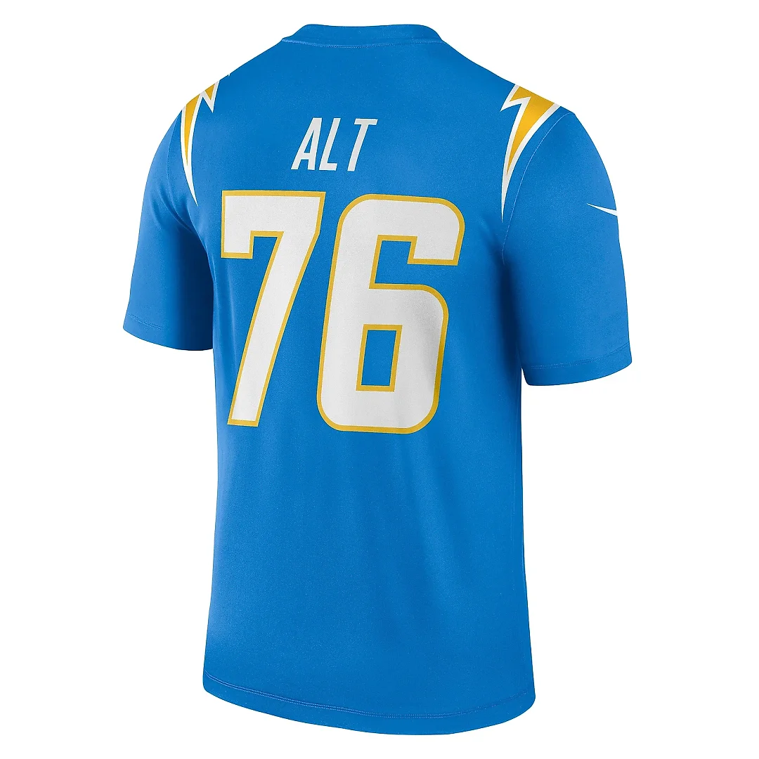 Zennovawear Men's Los Angeles Chargers Joe Alt Powder Blue Team Legend Player Performance Top
