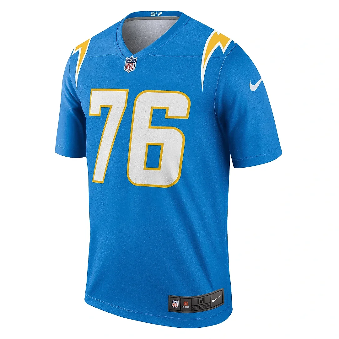 Zennovawear Men's Los Angeles Chargers Joe Alt Powder Blue Team Legend Player Performance Top