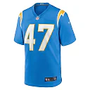 Zennovawear Men's Los Angeles Chargers Josh Harris Powder Blue Game Jersey