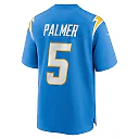 Zennovawear Men's Los Angeles Chargers Joshua Palmer Powder Blue Game Player Jersey