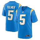 Zennovawear Men's Los Angeles Chargers Joshua Palmer Powder Blue Game Player Jersey