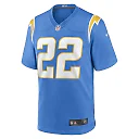 Zennovawear Men's Los Angeles Chargers JT Woods Powder Blue Game Player Jersey