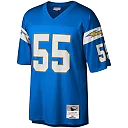 Zennovawear Men's Los Angeles Chargers Junior Seau Mitchell & Ness Powder Blue Big & Tall 2002 Retired Player Jersey