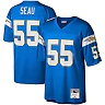 Zennovawear Men's Los Angeles Chargers Junior Seau Mitchell & Ness Powder Blue Big & Tall 2002 Retired Player Jersey