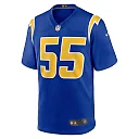 Zennovawear Men's Los Angeles Chargers Junior Seau Royal Retired Player Alternate Game Jersey