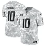 Zennovawear Men's Los Angeles Chargers Justin Herbert Arctic Camo 2024 Salute to Service Limited Jersey