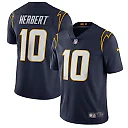 Zennovawear Men's Los Angeles Chargers Justin Herbert Navy Vapor Limited Jersey
