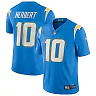 Zennovawear Men's Los Angeles Chargers Justin Herbert Powder Blue Vapor Limited Jersey