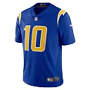 Zennovawear Men's Los Angeles Chargers Justin Herbert Royal Vapor Limited Jersey