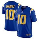 Zennovawear Men's Los Angeles Chargers Justin Herbert Royal Vapor Limited Jersey