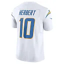 Zennovawear Men's Los Angeles Chargers Justin Herbert White Vapor F.U.S.E. Limited Jersey