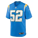 Zennovawear Men's Los Angeles Chargers Khalil Mack Powder Blue Game Jersey