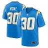 Zennovawear Men's Los Angeles Chargers Kimani Vidal Powder Blue Team Game Jersey