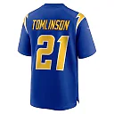 Zennovawear Men's Los Angeles Chargers LaDainian Tomlinson Royal Retired Player Alternate Game Jersey