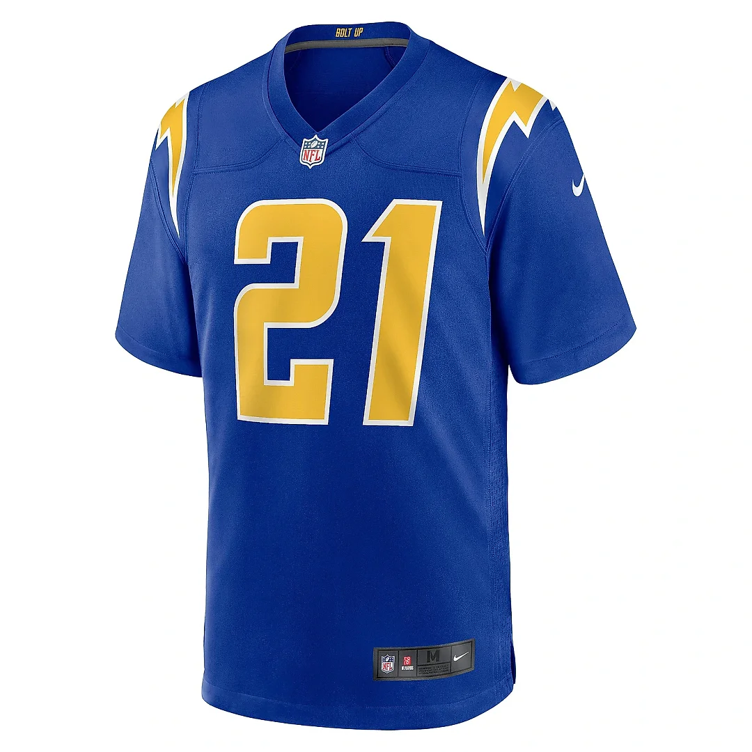 Zennovawear Men's Los Angeles Chargers LaDainian Tomlinson Royal Retired Player Alternate Game Jersey