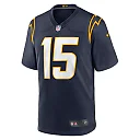 Zennovawear Men's Los Angeles Chargers Ladd McConkey Navy Alternate Game Jersey