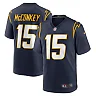 Zennovawear Men's Los Angeles Chargers Ladd McConkey Navy Alternate Game Jersey