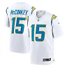 Zennovawear Men's Los Angeles Chargers Ladd McConkey White Game Jersey