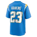 Zennovawear Men's Los Angeles Chargers Matt Hankins Powder Blue Team Game Jersey