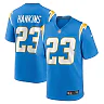 Zennovawear Men's Los Angeles Chargers Matt Hankins Powder Blue Team Game Jersey