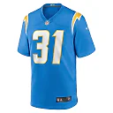 Zennovawear Men's Los Angeles Chargers Nick Niemann Powder Blue Game Player Jersey