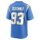 Zennovawear Men's Los Angeles Chargers Otito Ogbonnia Powder Blue Game Player Jersey