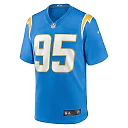 Zennovawear Men's Los Angeles Chargers Poona Ford Powder Blue Game Jersey