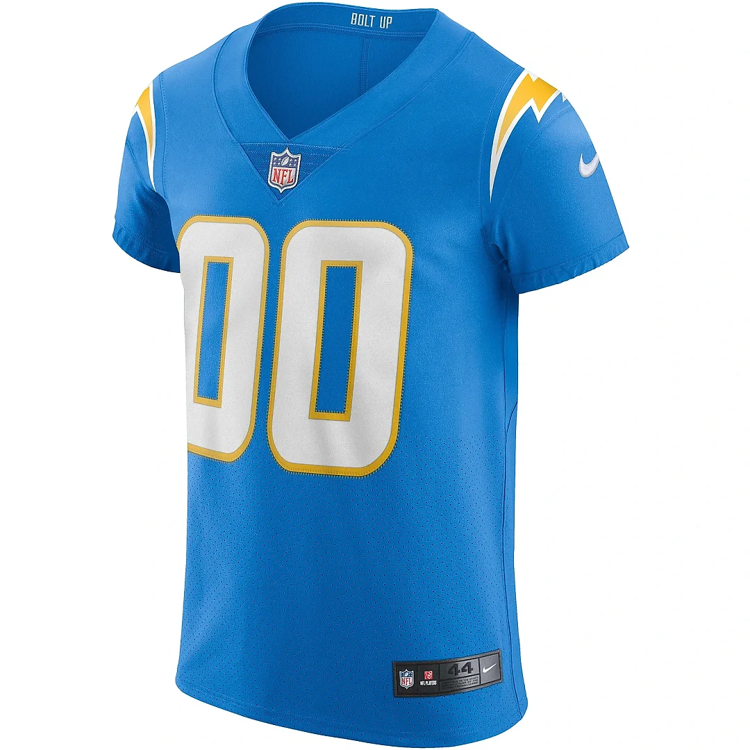 Zennovawear Men's Los Angeles Chargers Powder Blue Vapor Elite Custom Jersey