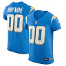 Zennovawear Men's Los Angeles Chargers Powder Blue Vapor Elite Custom Jersey
