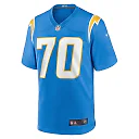 Zennovawear Men's Los Angeles Chargers Rashawn Slater Powder Blue Game Jersey