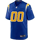 Zennovawear Men's Los Angeles Chargers Royal Alternate Custom Game Jersey