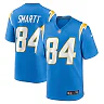Zennovawear Men's Los Angeles Chargers Stone Smartt Powder Blue Team Game Jersey