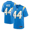 Zennovawear Men's Los Angeles Chargers Tanner Muse Powder Blue Team Game Jersey