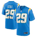 Zennovawear Men's Los Angeles Chargers Tarheeb Still Powder Blue Team Game Jersey