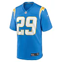 Zennovawear Men's Los Angeles Chargers Tarheeb Still Powder Blue Team Game Jersey