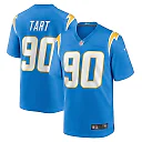 Zennovawear Men's Los Angeles Chargers Teair Tart Powder Blue Team Game Jersey