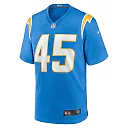 Zennovawear Men's Los Angeles Chargers Tuli Tuipulotu Powder Blue Team Game Jersey
