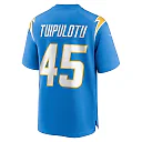 Zennovawear Men's Los Angeles Chargers Tuli Tuipulotu Powder Blue Team Game Jersey
