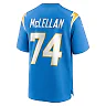 Zennovawear Men's Los Angeles Chargers Tyler McLellan Powder Blue Team Game Jersey