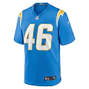 Zennovawear Men's Los Angeles Chargers Zander Horvath Powder Blue Game Jersey