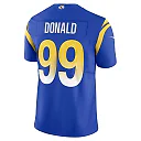Zennovawear Men's Los Angeles Rams Aaron Donald Royal Vapor F.U.S.E. Limited Jersey