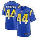 Zennovawear Men's Los Angeles Rams Ahkello Witherspoon Royal Game Jersey