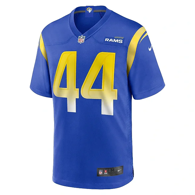 Zennovawear Men's Los Angeles Rams Ahkello Witherspoon Royal Game Jersey