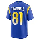 Zennovawear Men's Los Angeles Rams Austin Trammell Royal Game Player Jersey