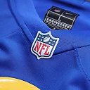 Zennovawear Men's Los Angeles Rams Braden Fiske Royal Team Game Jersey