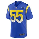 Zennovawear Men's Los Angeles Rams Brian Allen Royal Game Jersey